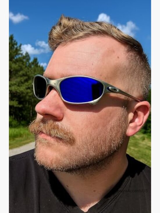 Unisex Polarized UV400 Wrap-Around Sports Sunglasses – Retro Oval Design, main image 7